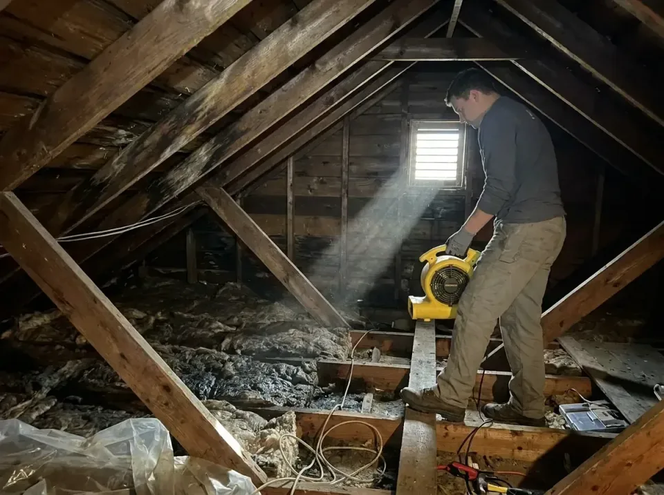 attic-water-damage-drying-proc-007 — frequently asked questions, Emergency Water Extraction & 24/7 Flood Response in Tichiga…